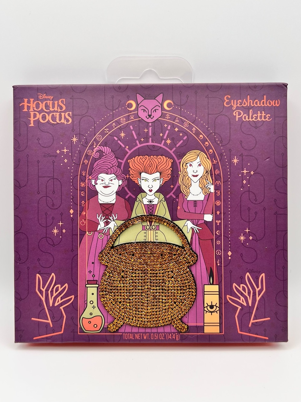 Disney Hocus Pocus 12 Shade Eyeshadow Palette With Mirror